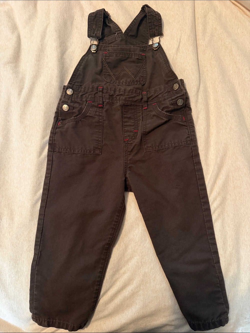 Wrangler 3T Brown Overalls